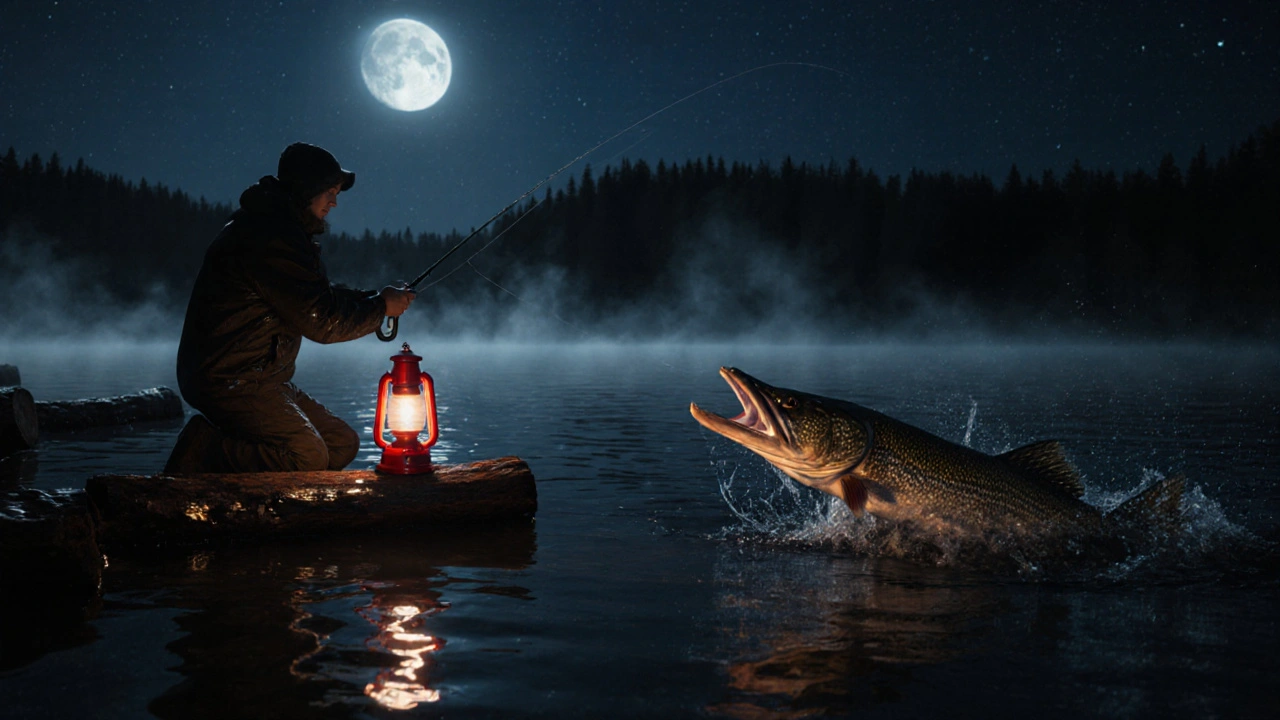 Какая рыба клюёт чаще всего ночью: лучшие виды для ночной рыбалки