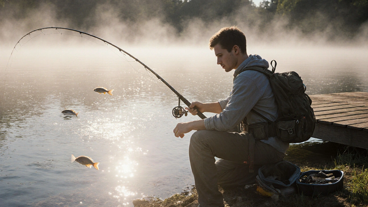 В чем разница между удочкой и удилищем: простое объяснение для рыбаков