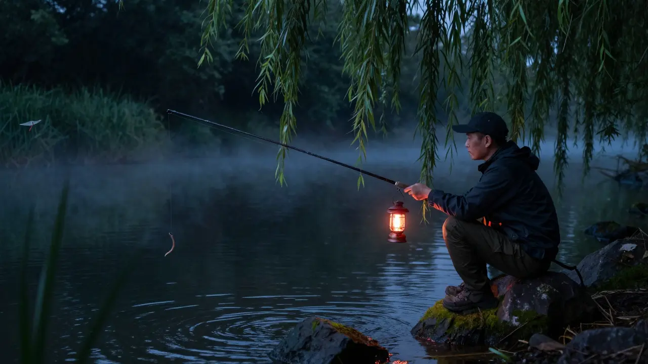 Какая наживка лучше всего подходит для ночной рыбалки на реке?