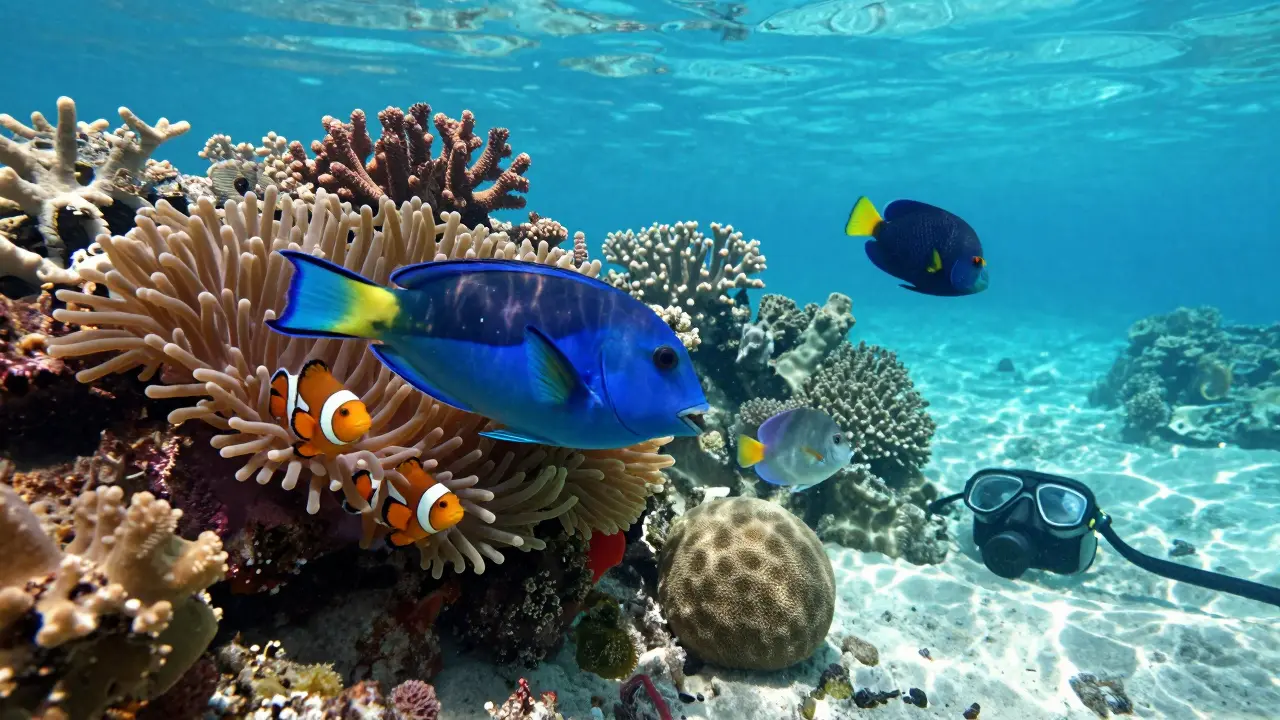 Где самый разнообразный подводный мир для рыбалки?