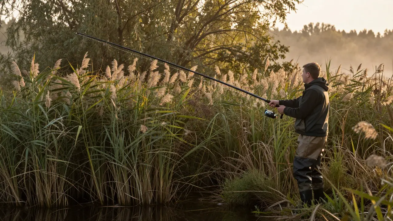Как выбрать длину удилища для ловли окуня: полный гид