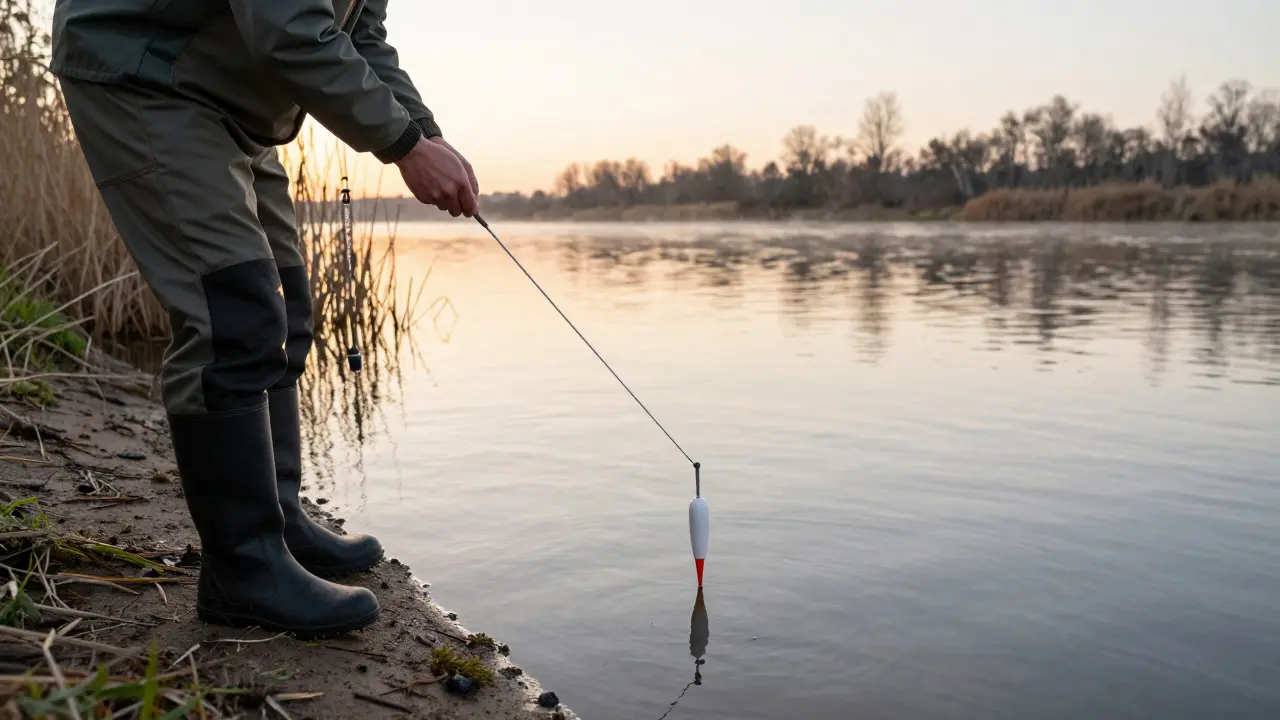 Какая глубина оптимальна для поплавочной рыбалки?