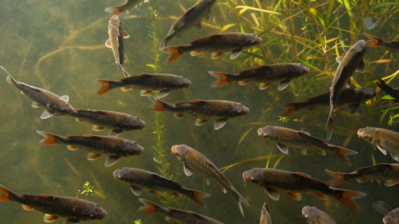 Как называется скопление рыб: косяк, стая и другие термины